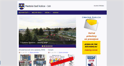Desktop Screenshot of kosicejuh.sk